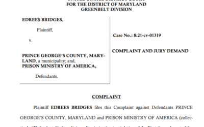 Seddiq Law Joins CAIR in Suing Prince George’s County for Civil Rights Violation