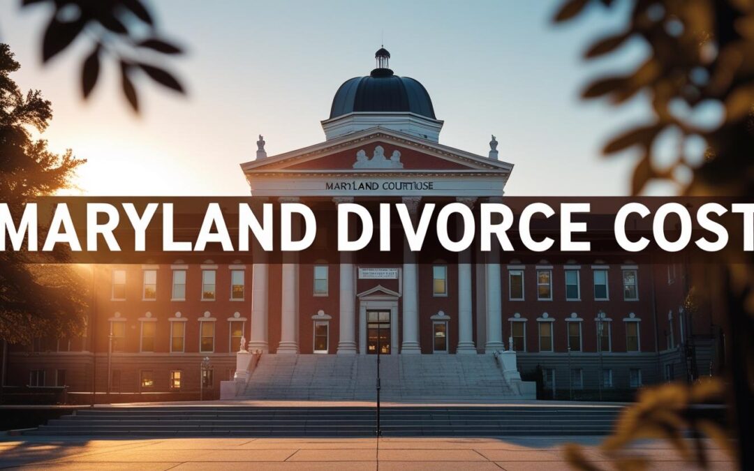 How Much Does a Maryland Divorce Cost?