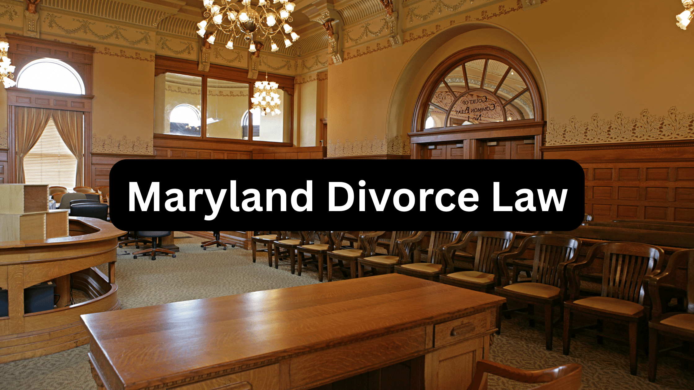 Maryland Divorce Law