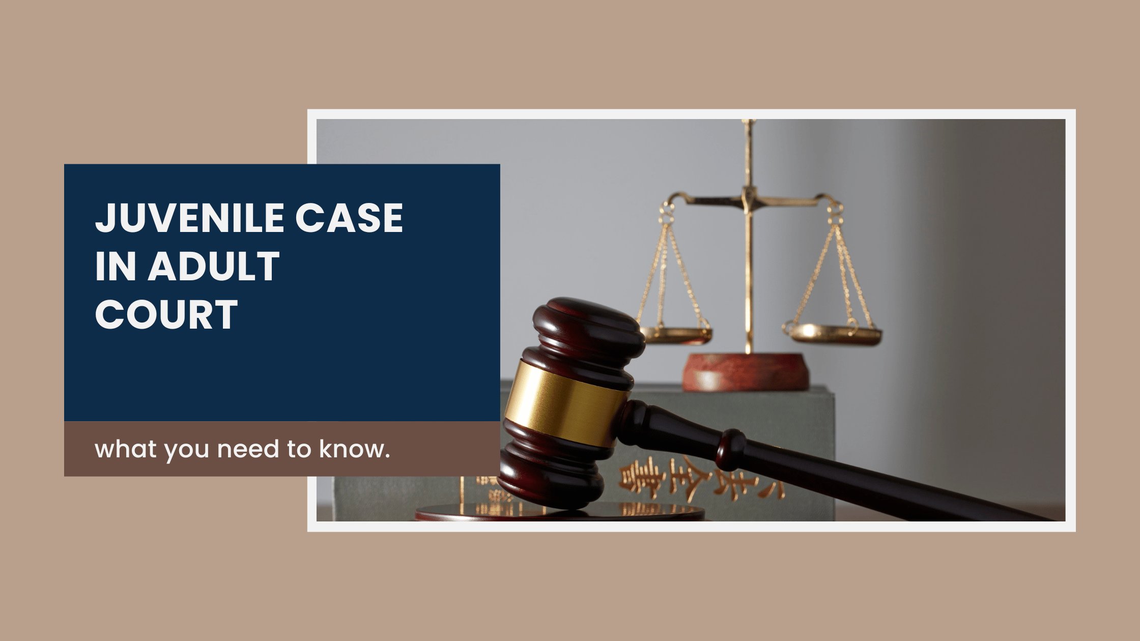 Juvenile Case in Adult Court A Scary Time - Seddiq Law Maryland